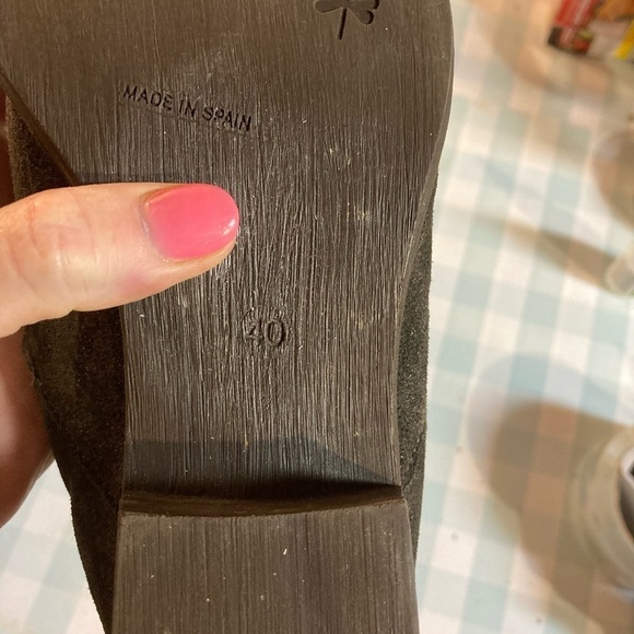 Eric Michael sz 40 US 10 Tatiana gray suede boot - Picture 8 of 11